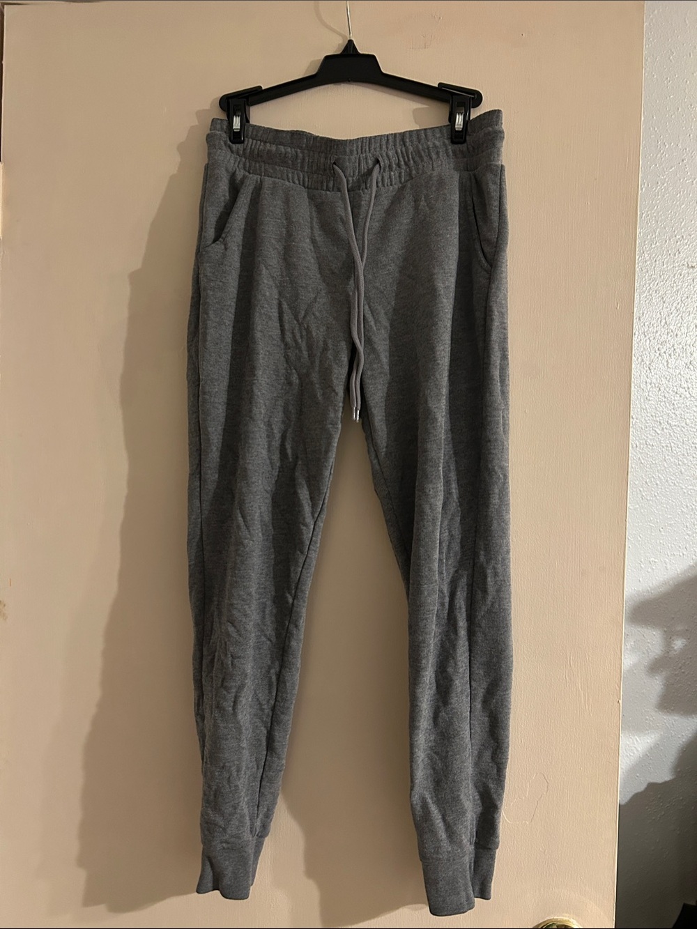 Women’s Gray Drawstring Joggers